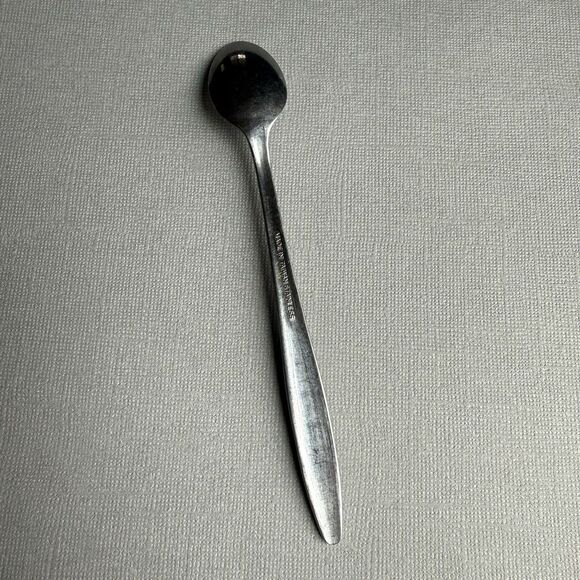 Vtg Oneidacraft CHATEAU Deluxe & Unbranded Baby Spoons Stainless Infant Lot Of 2 - Picture 7 of 10